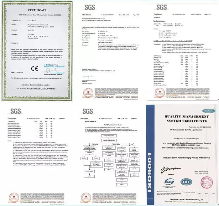 Certifiering för esd väska
