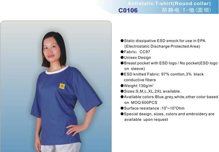 Antistatisk POLO skjorta med unisex design